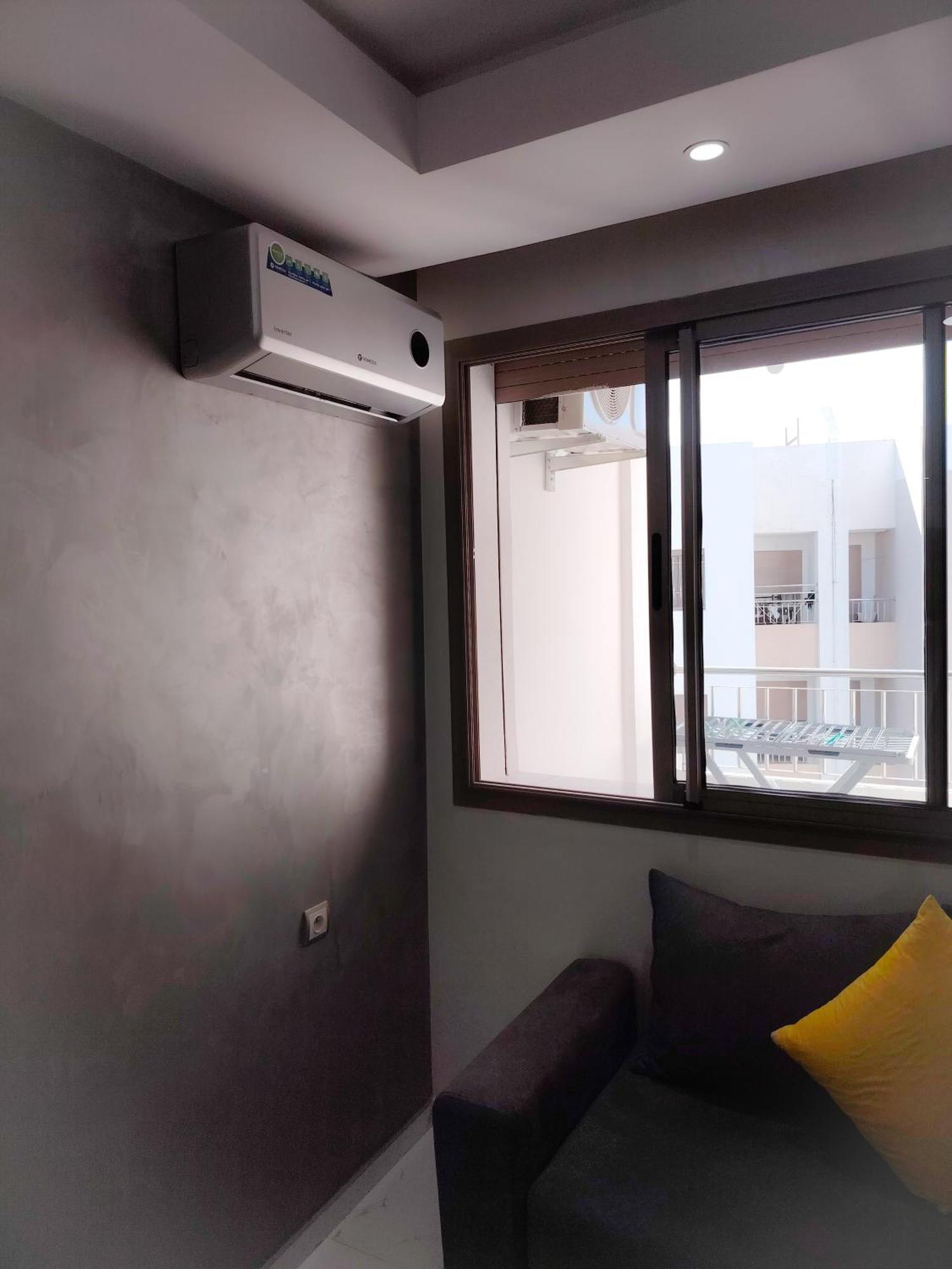 Super Apartement Totalement Neuf A Cote De Marjane Avec La Climatisation Et Wifi Tangier Exterior photo